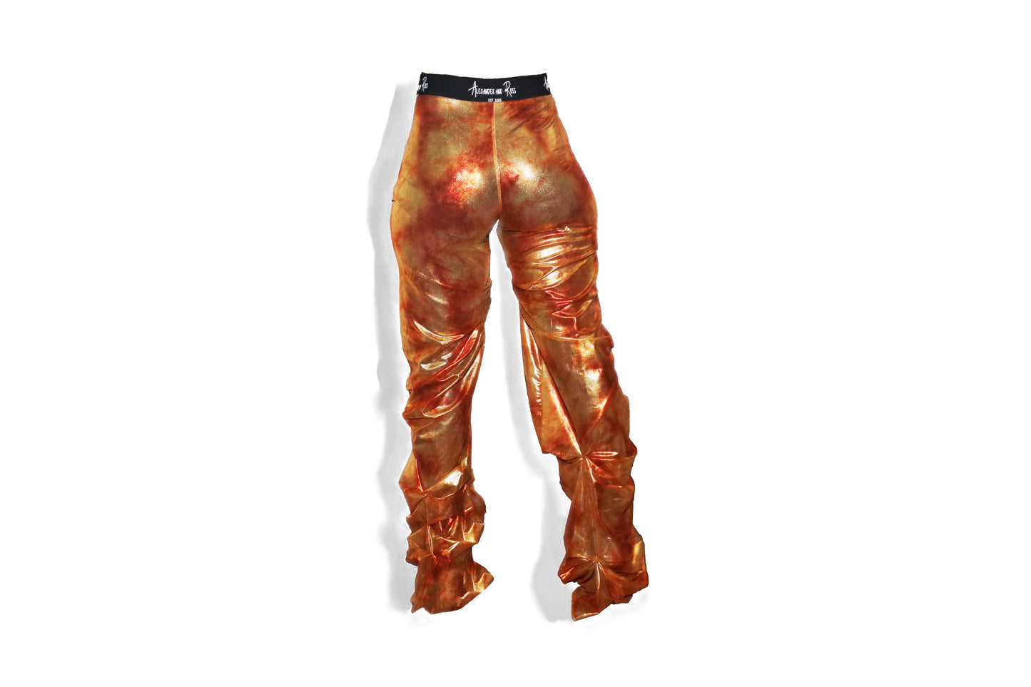 PANTALONES EASY KILL- Naranja metalizado